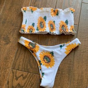 Tube top Beach Sissi Sunflower Bikini